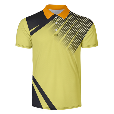 Champ Drive Golf High-Performance Gold Finch Shirt