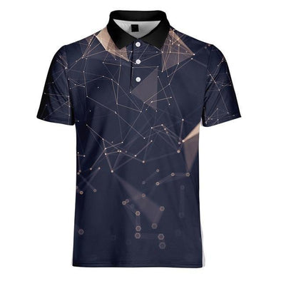 Champ Drive Golf High-Performance Starry Night Shirt