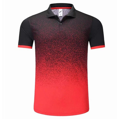 Champ Drive Golf High-Performance Speck Shirt (Red)