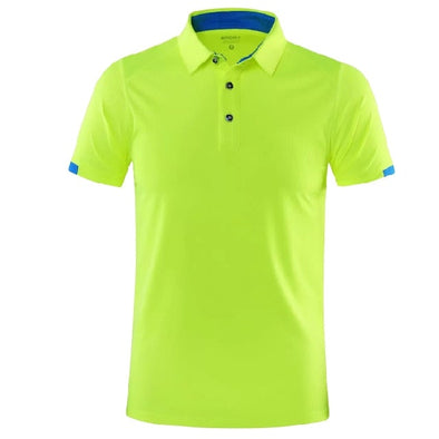 Champ Drive Golf High-Performance Shirt (Lime)