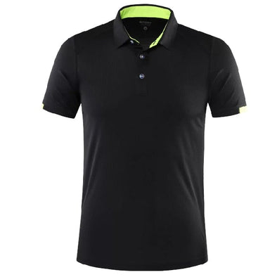 Champ Drive Golf High-Performance Shirt (Black)