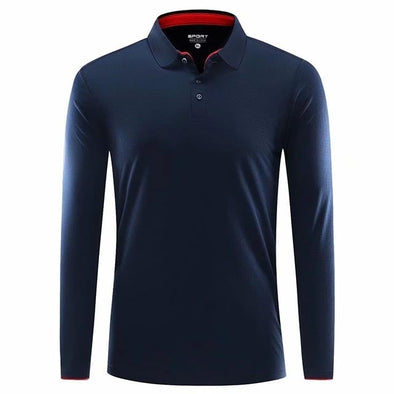 Champ Drive Golf High-Performance LS Shirt (Navy)